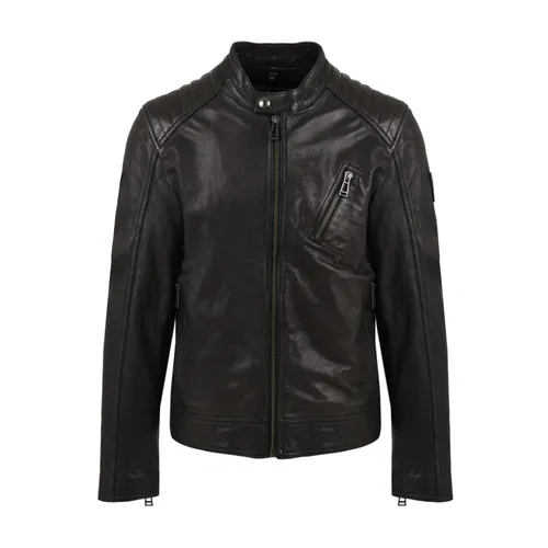 Schwarze Mäntel für Männer - Belstaff - Modalova