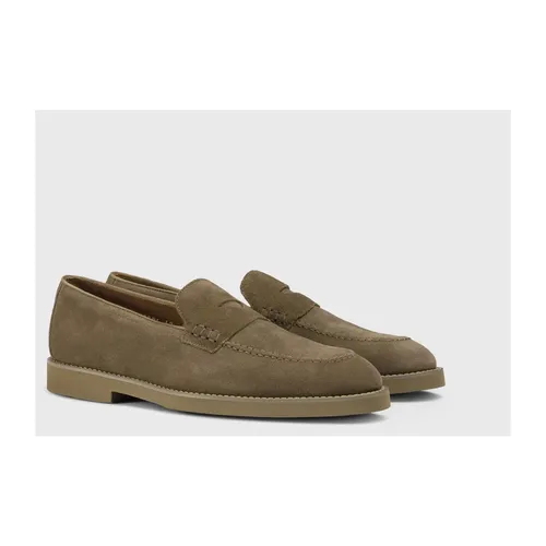 Suede Loafer - Doucal's - Modalova