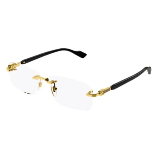 Rimless Rectangle Optical Frame - Gucci - Modalova