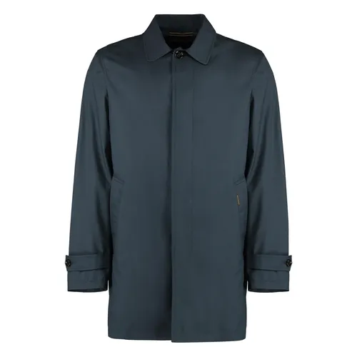 Wool Silk Jacket with Pockets - Moorer - Modalova