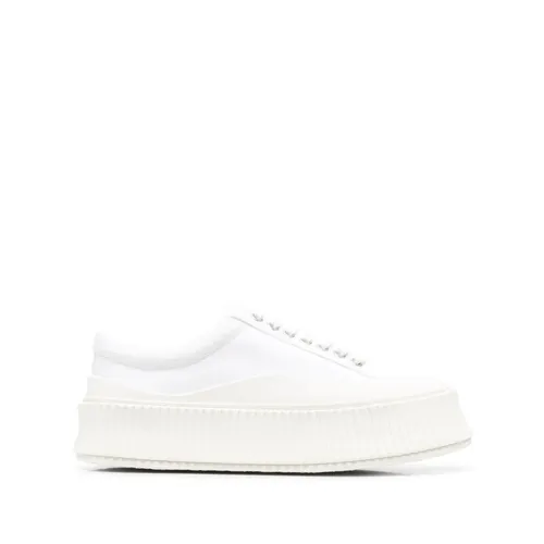Round-Toe Low-Top Sneakers - Jil Sander - Modalova
