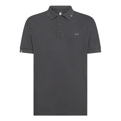 Sun68 - Tops > Polo Shirts - Gray - Sun68 - Modalova