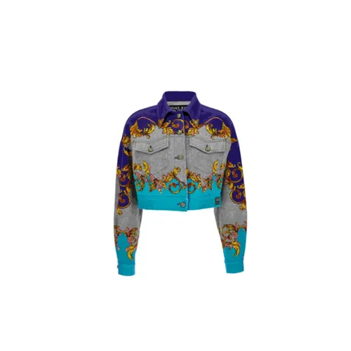 Jackets > Denim Jackets - - Versace Jeans Couture - Modalova