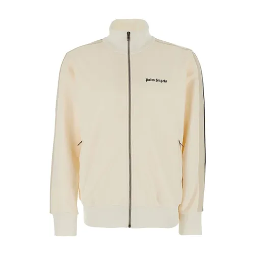 White Classic Logo Track Jacket - Palm Angels - Modalova