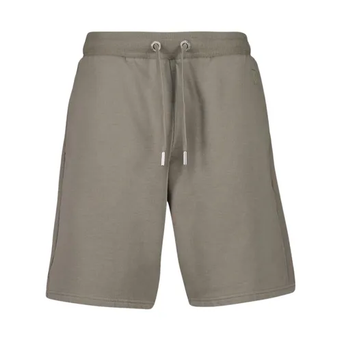 Graue Loopback Baumwollshorts - Ami Paris - Modalova