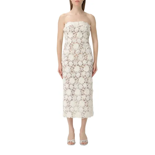 Elegant Lace Midi Dress - Ermanno Scervino - Modalova