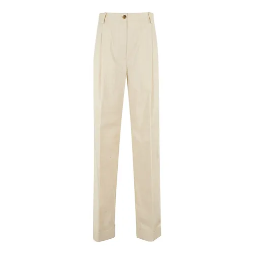 Trousers > Straight Trousers - - Maison Kitsuné - Modalova