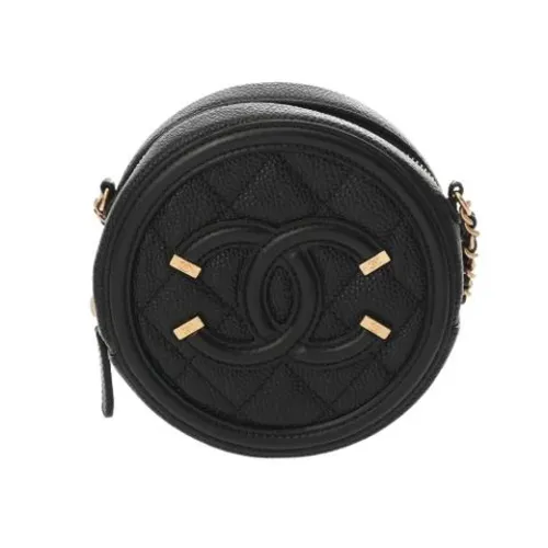 Pre-owned Vintage Mini Leather Bag - Chanel Vintage - Modalova