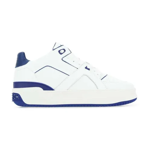 Zweifarbige Lederplatz lo jd3 Sneaker - JUST DON - Modalova