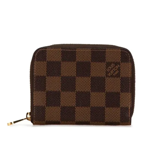 Pre-owned Vintage Canvas Wallet - Louis Vuitton Vintage - Modalova