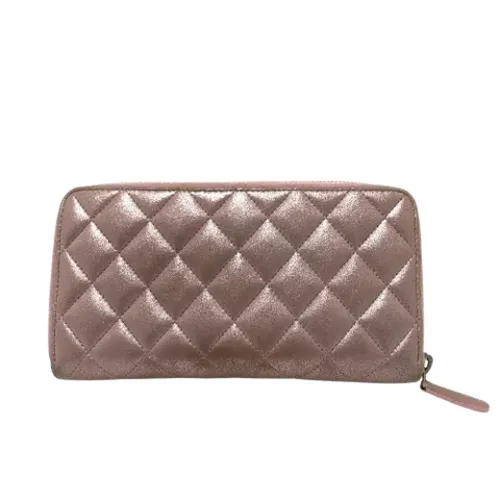 Pre-owned Leather wallets - Chanel Vintage - Modalova