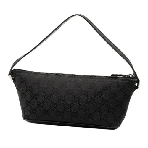 Pre-owned Canvas Shoulder Bag - Gucci Vintage - Modalova