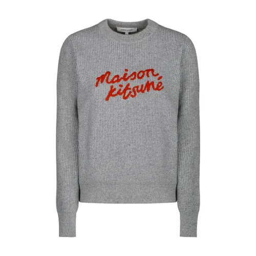 Knitwear > Round-neck Knitwear - - Maison Kitsuné - Modalova