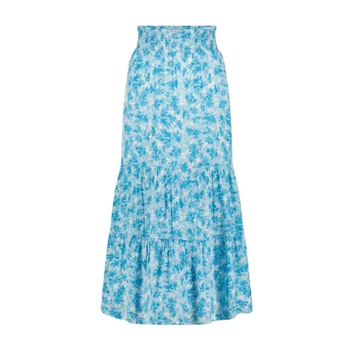 Falda Midi Estampada Figolette - Fabienne Chapot - Modalova