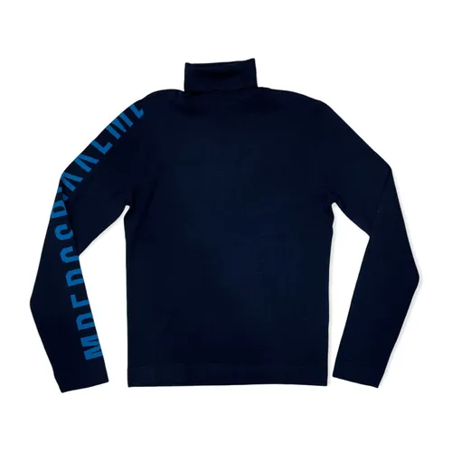 Jersey Pull Regular Azul Marino - Bikkembergs - Modalova