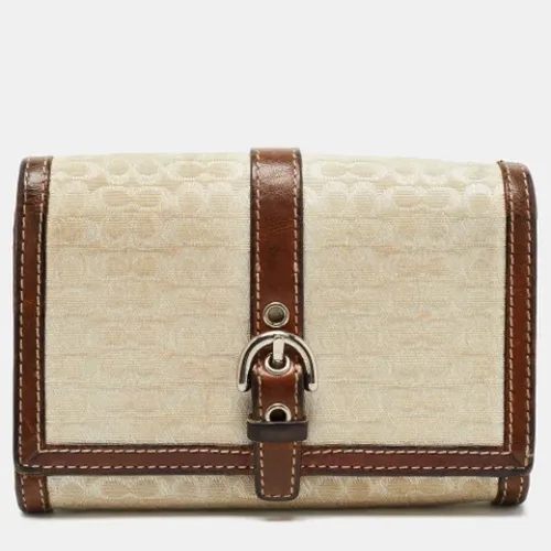 Pre-owned Leather wallets - Coach Pre-owned - Modalova