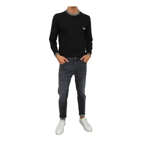 Pullover Nero - Emporio Armani - Modalova