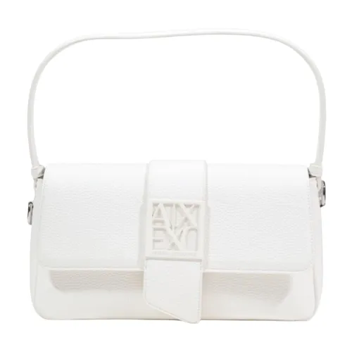 Solid Color Shoulder Bag - Armani Exchange - Modalova