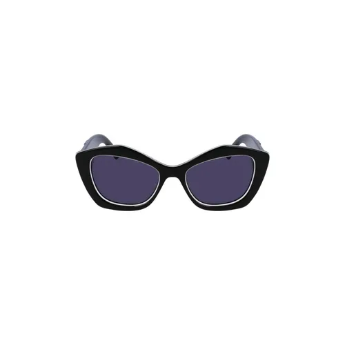 Acetate Square Frame Sunglasses - Karl Lagerfeld - Modalova