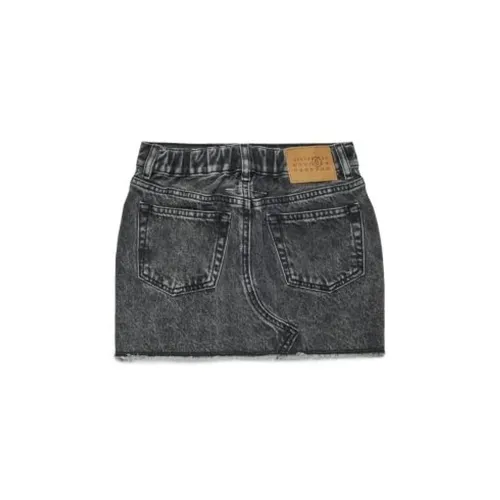 Minigonna con logo - MM6 Maison Margiela - Modalova