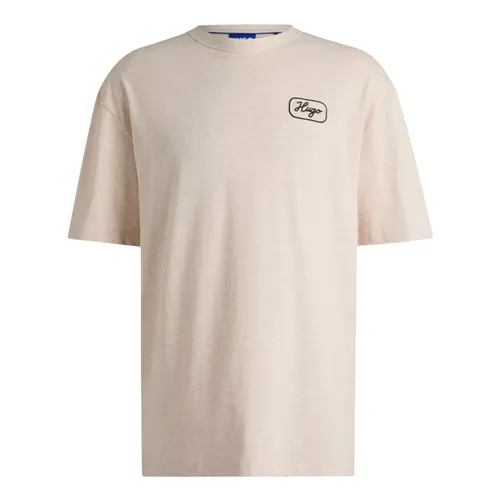 Hugo - Tops > T-Shirts - Beige - Hugo - Modalova