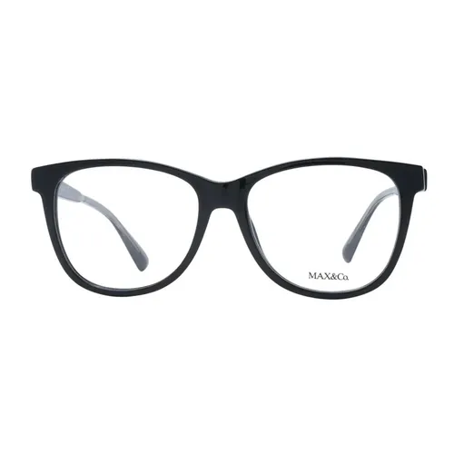 Black Round Plastic Optical Frames - Max & Co - Modalova