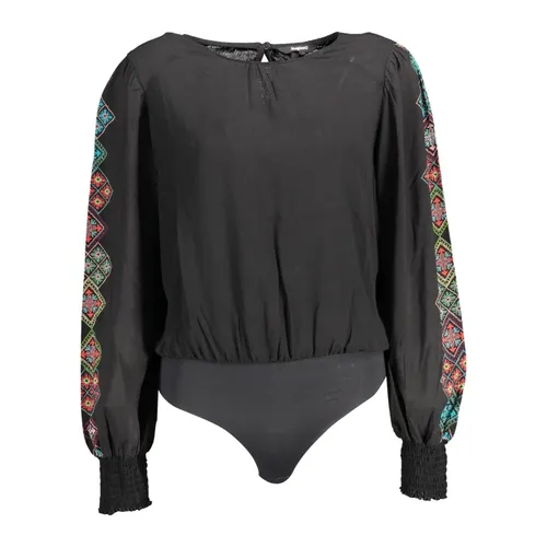 Desigual - Tops > Body - Black - Desigual - Modalova