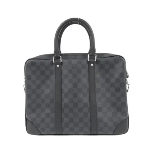 Pre-owned Damier Graphite Handbag - Louis Vuitton Vintage - Modalova