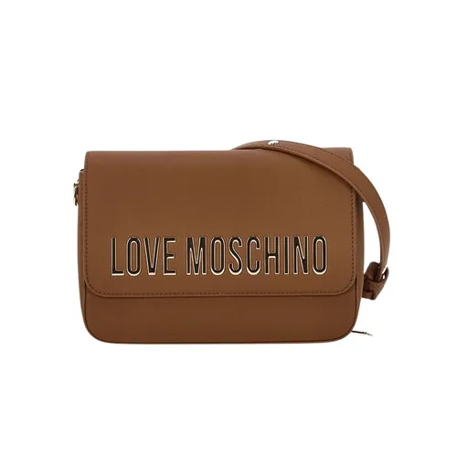 Metall-Logo Umhängetasche Magnetischer Verschluss - Love Moschino - Modalova
