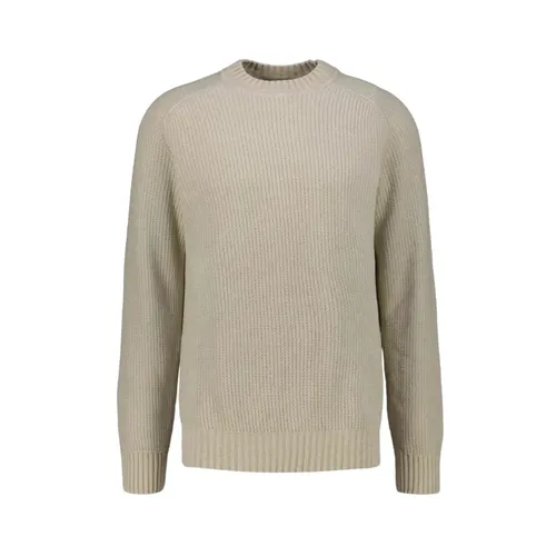 Men's Crewneck Sweater Amarson Beige - Hugo - Modalova