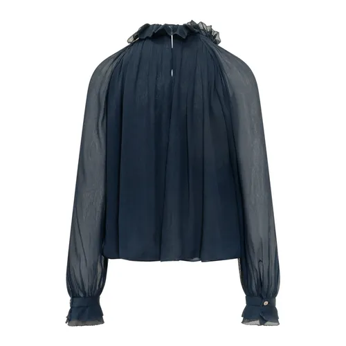 Camicia Creponne - Alberta Ferretti - Modalova