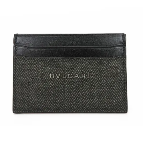 Pre-owned Leather wallets - Bvlgari Vintage - Modalova