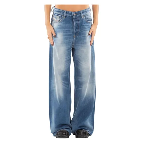 Jeans > Wide Jeans - - Diesel - Modalova