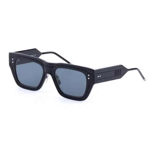 Elegant Rectangular Black Sunglasses - Thom Browne - Modalova
