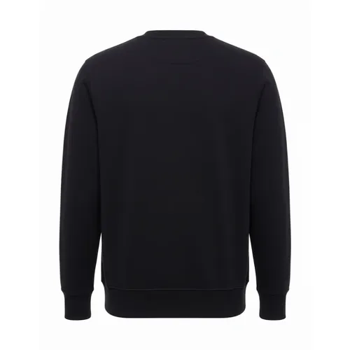 Small Crest Outline Crew Neck Sweater - Tommy Hilfiger - Modalova