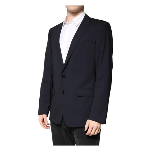 Black Martini Coat Blazer - Dolce & Gabbana - Modalova
