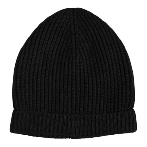 Schwarze Kaschmir Strickmütze - Dolce & Gabbana - Modalova