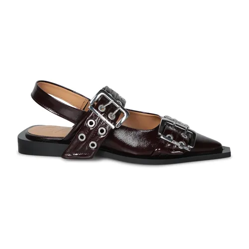 Shoes > Flats > Ballerinas - - Ganni - Modalova