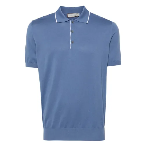 Tops > Polo Shirts - - Canali - Modalova
