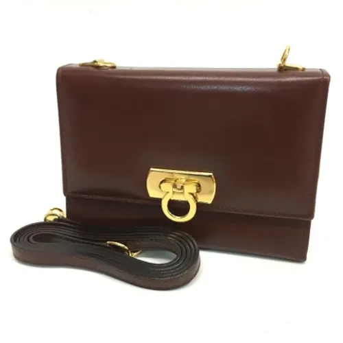 Pre-owned > Pre-owned Bags > Pre-owned Cross Body Bags - - Salvatore Ferragamo Pre-owned - Modalova