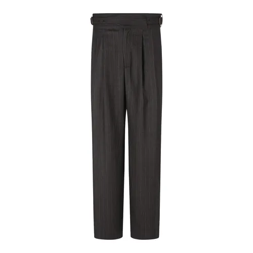 Trousers > Straight Trousers - - Emporio Armani - Modalova