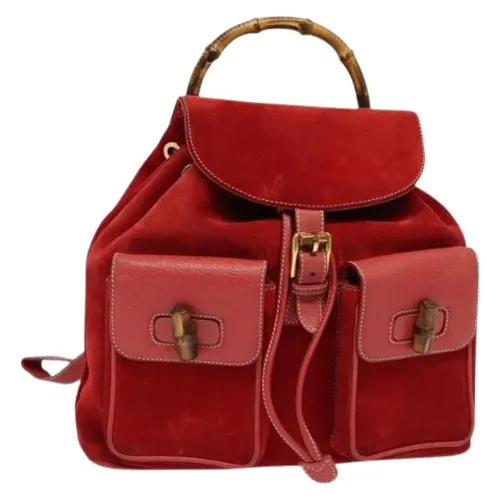 Pre-owned > Pre-owned Bags > Pre-owned Backpacks - - Gucci Vintage - Modalova