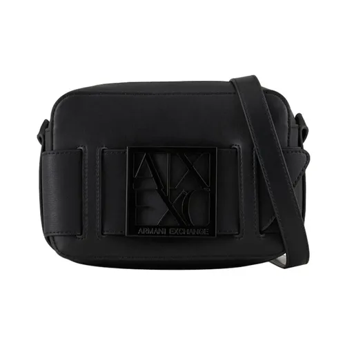 Black Shoulder Bag Trendy Design - Armani Exchange - Modalova