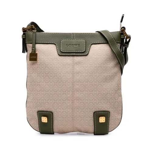 Pre-owned Crossbody Bag with Adjustable Strap and Stylish Pattern Everyday Casual Shoulder Bag - Loewe Pre-owned - Modalova
