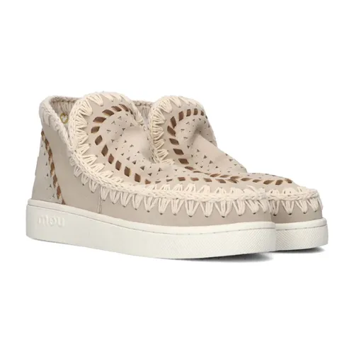 Eskimo Sneaker Beige Suede Low-Top - Mou - Modalova