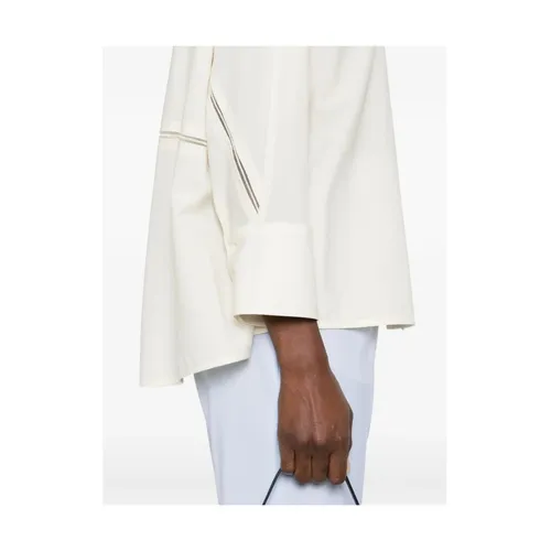 Cropped Shirt - Fabiana Filippi - Modalova