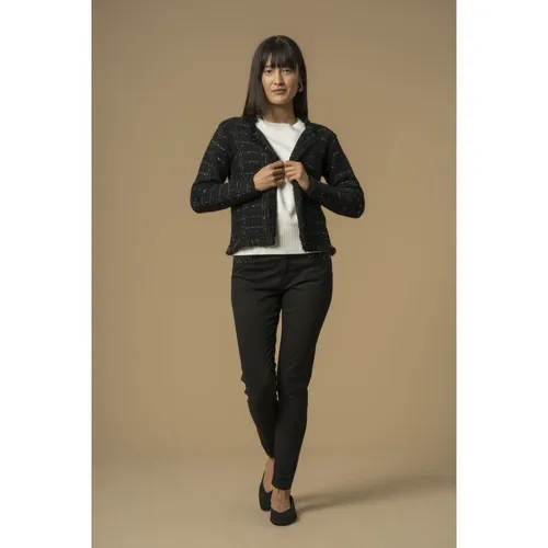 Patterned Sweater with Stylish Jacket Style - Kocca - Modalova