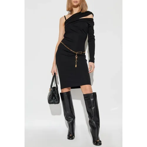 One-shoulder dress - Versace - Modalova