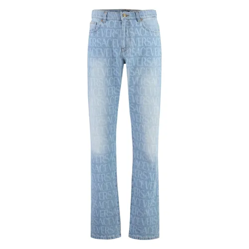 Jeans > Straight Jeans - - Versace - Modalova