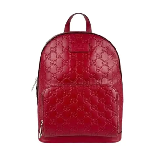 Pre-owned > Pre-owned Bags > Pre-owned Backpacks - - Gucci Vintage - Modalova